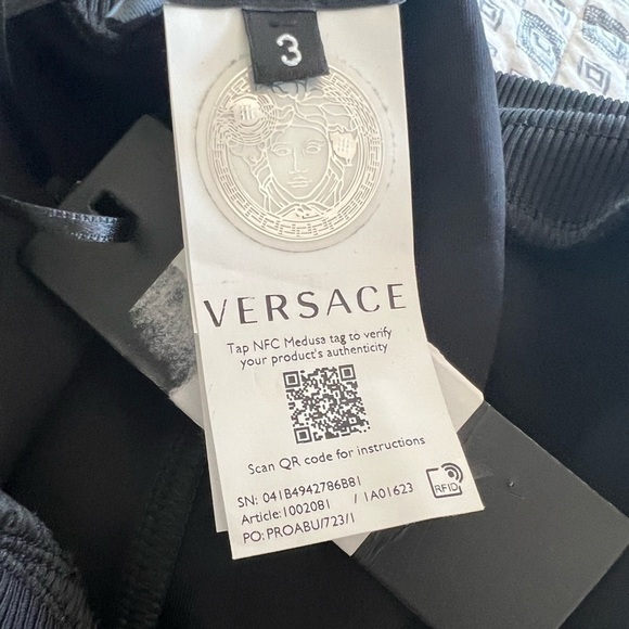 Versace Greca Logo Jogger Pants - Picture 13 of 14